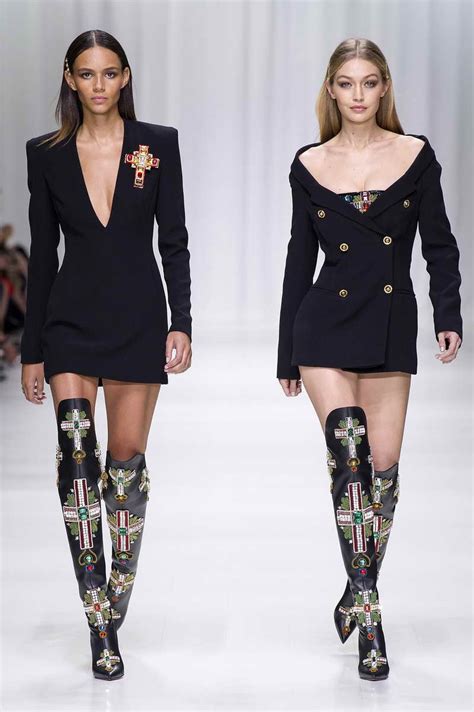 versace donna 2018 collezione spring summer|versace spring dresses.